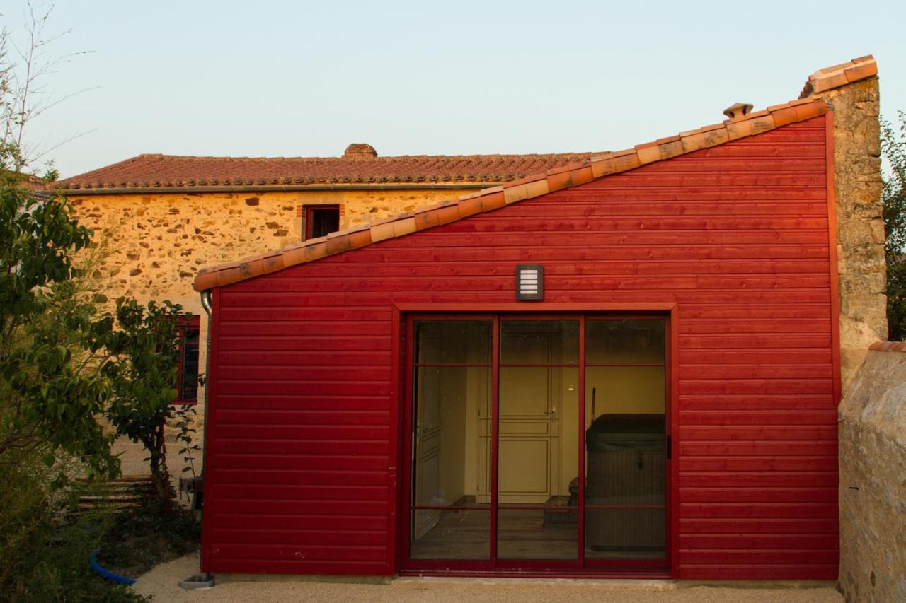 Bazoges-en-Paillers Le Puy Carmin - Chambre D'Hotes Avec Jacuzzi المظهر الخارجي الصورة
